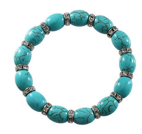 Stone Bead Bracelet