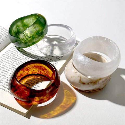 Vintage Resin Cute Bracelet Bangles
