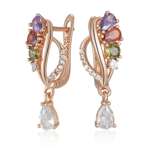 Multicolor Earrings Vintage