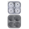 1 - 10PCS Ice Cube Mold 3D Golf Ball Ice Mold Silicone - EveryWares