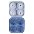 1 - 10PCS Ice Cube Mold 3D Golf Ball Ice Mold Silicone - EveryWares