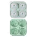 1 - 10PCS Ice Cube Mold 3D Golf Ball Ice Mold Silicone - EveryWares