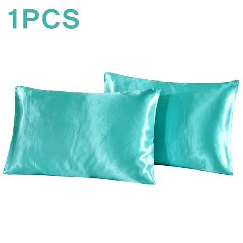 1 Pc Satin Silk Pillowcase Cover - EveryWares