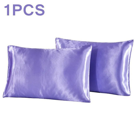 1 Pc Satin Silk Pillowcase Cover - EveryWares