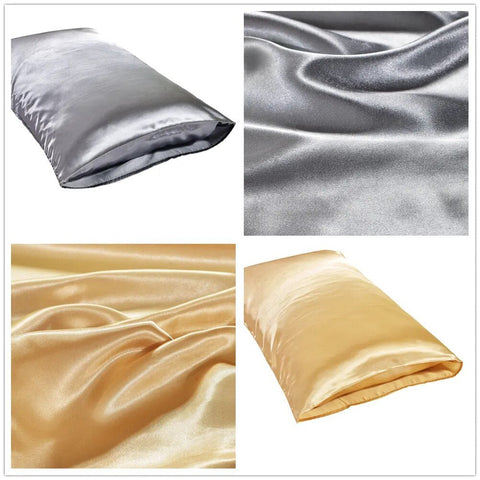 1 Pc Satin Silk Pillowcase Cover - EveryWares