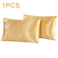 1 Pc Satin Silk Pillowcase Cover - EveryWares