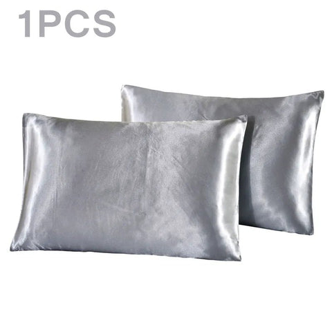 1 Pc Satin Silk Pillowcase Cover - EveryWares