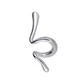 1 Pc Stainless Steel Snake Ear Clip Non Pierced Clip Earrings - EveryWares