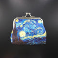 1 Pcs Women's Wallet with Metallic Clasp - EveryWares