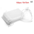 100pcs Organza Drawstring Bag - EveryWares