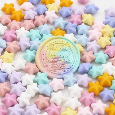 100pcs Pearlescent Mixed Color Wax Grains - EveryWares