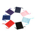 100Pcs Velvet Drawstring Pouch Bag - EveryWares