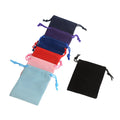 100Pcs Velvet Drawstring Pouch Bag - EveryWares