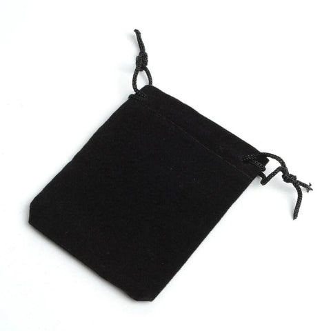 100Pcs Velvet Drawstring Pouch Bag - EveryWares