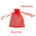 100Pcs/lot Organza Bag Drawstring Bag - EveryWares