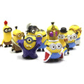 10Pcs/Set Kawai Minions Figurines Toys 3D Eye Despicable Minions Action Figures - EveryWares