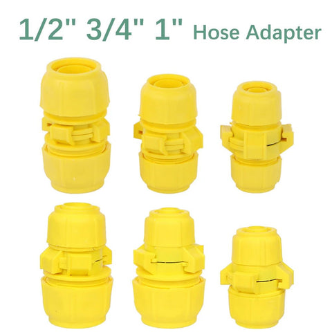 1/2" 3/4" 1" - Adapter Extender Hose Coupling Joint Garden Watering Accessories Connect Repair for Pipe - EveryWares