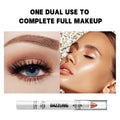 12 Colors Pearlescent Eyeshadow Pencil Waterproof Long Lasting Glitter Shimmer Eye Shadow - EveryWares