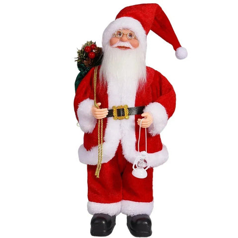 12 - inch Santa Clause Figure Standing Decorations Christmas - EveryWares