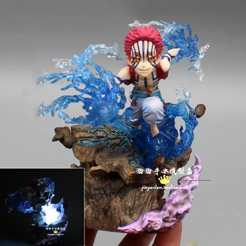 13CM Demon Slayer Anime Akaza Figure GK Action Figurine PVC Model Statue - EveryWares