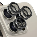 1/3Set Glitter Metal Camera Lens Protector for iPhone 15 Pro Max 15Plus Full Cover Lens Film Protective Glass - EveryWares