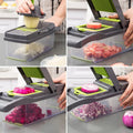 14/16 in 1 Multifunctional Vegetable Chopper Slicer Dicer Cut - EveryWares