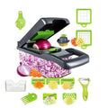 14/16 in 1 Multifunctional Vegetable Chopper Slicer Dicer Cut - EveryWares