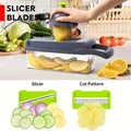 14/16 in 1 Multifunctional Vegetable Chopper Slicer Dicer Cut - EveryWares