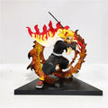 14cm Demon Slayer Rengoku Kyoujurou Anime Figures Fire Led Scene DIY PVC Action Figure - EveryWares