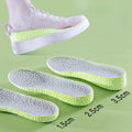 1Pair Boost Height Increase Shoes Insoles Soft Comfort Running Sports Insole for Shoe Pads - EveryWares