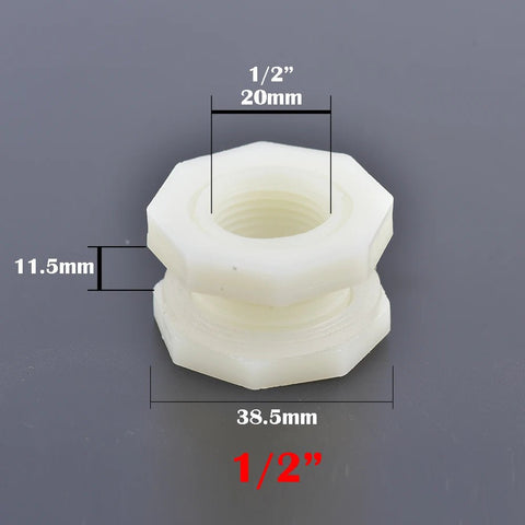 1pc 1/2 3/4" Plastic Male Thread Water Faucet Tap Adapter Assembly Drainage Faucet Valve Garden Accessories - EveryWares