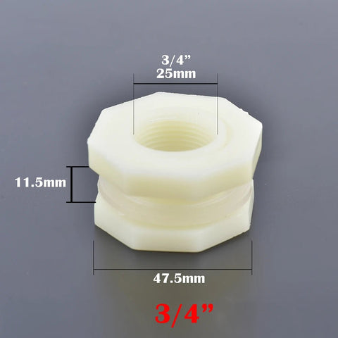 1pc 1/2 3/4" Plastic Male Thread Water Faucet Tap Adapter Assembly Drainage Faucet Valve Garden Accessories - EveryWares