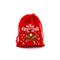 1pc Christmas Velvet Bag Drawstring - 3 Different Sizes - EveryWares