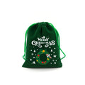 1pc Christmas Velvet Bag Drawstring - 3 Different Sizes - EveryWares