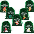 1pc Christmas Velvet Bag Drawstring - 3 Different Sizes - EveryWares