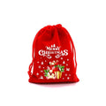 1pc Christmas Velvet Bag Drawstring - 3 Different Sizes - EveryWares