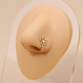 1Pc Fake Piercing Nose Ring or Ear Clip Earring - EveryWares