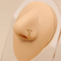 1Pc Fake Piercing Nose Ring or Ear Clip Earring - EveryWares