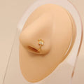 1Pc Fake Piercing Nose Ring or Ear Clip Earring - EveryWares