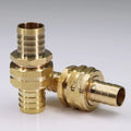 1pcs 1/2" 5/8" 3/4" Brass Hose Adapter Quick Connector Garden Watering Irrigation Pipe Tube Fittings Connect Repair Coupler - EveryWares