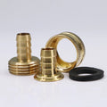 1pcs 1/2" 5/8" 3/4" Brass Hose Adapter Quick Connector Garden Watering Irrigation Pipe Tube Fittings Connect Repair Coupler - EveryWares