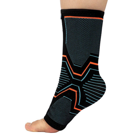 1Pcs Ankle Brace Compression Sleeve Injury Recovery Joint Pain Tendon Support, Plantar Fasciitis Foot Socks with Arch Support - EveryWares