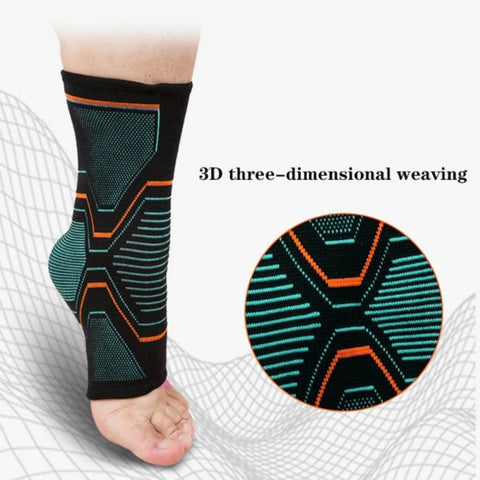 1Pcs Ankle Brace Compression Sleeve Injury Recovery Joint Pain Tendon Support, Plantar Fasciitis Foot Socks with Arch Support - EveryWares