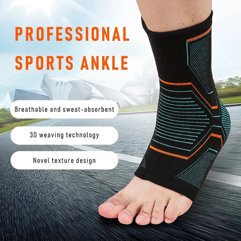 1Pcs Ankle Brace Compression Sleeve Injury Recovery Joint Pain Tendon Support, Plantar Fasciitis Foot Socks with Arch Support - EveryWares