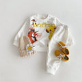 2 Pcs Tracksuit - Style Set for Children with Printed Dolls - EveryWares