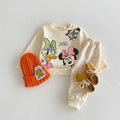 2 Pcs Tracksuit - Style Set for Children with Printed Dolls - EveryWares