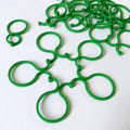 20/50/100Pcs Plastic Garden Vine, Strapping Clips Tie Plant Buckle Ring Garden Tomato Hook Plants Support Tool - EveryWares