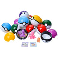 24Pcs /Set PokeBall Model Pokémon Anime Figure Pikachu Pocket Monster Pet Elf Dolls Toys - EveryWares