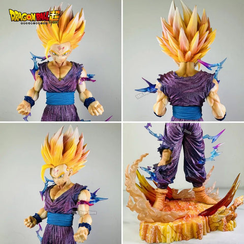 25cm Dragon Ball Z Anime Figure Son Gohan Action Figurine Super Saiyan 2 - EveryWares