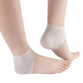 2Pcs Silicone Pad Feet Care Socks Insert Moisturizing Gel Heel Spur Thin Socks with Hole Cracked Foot Care Protectors Cushion - EveryWares